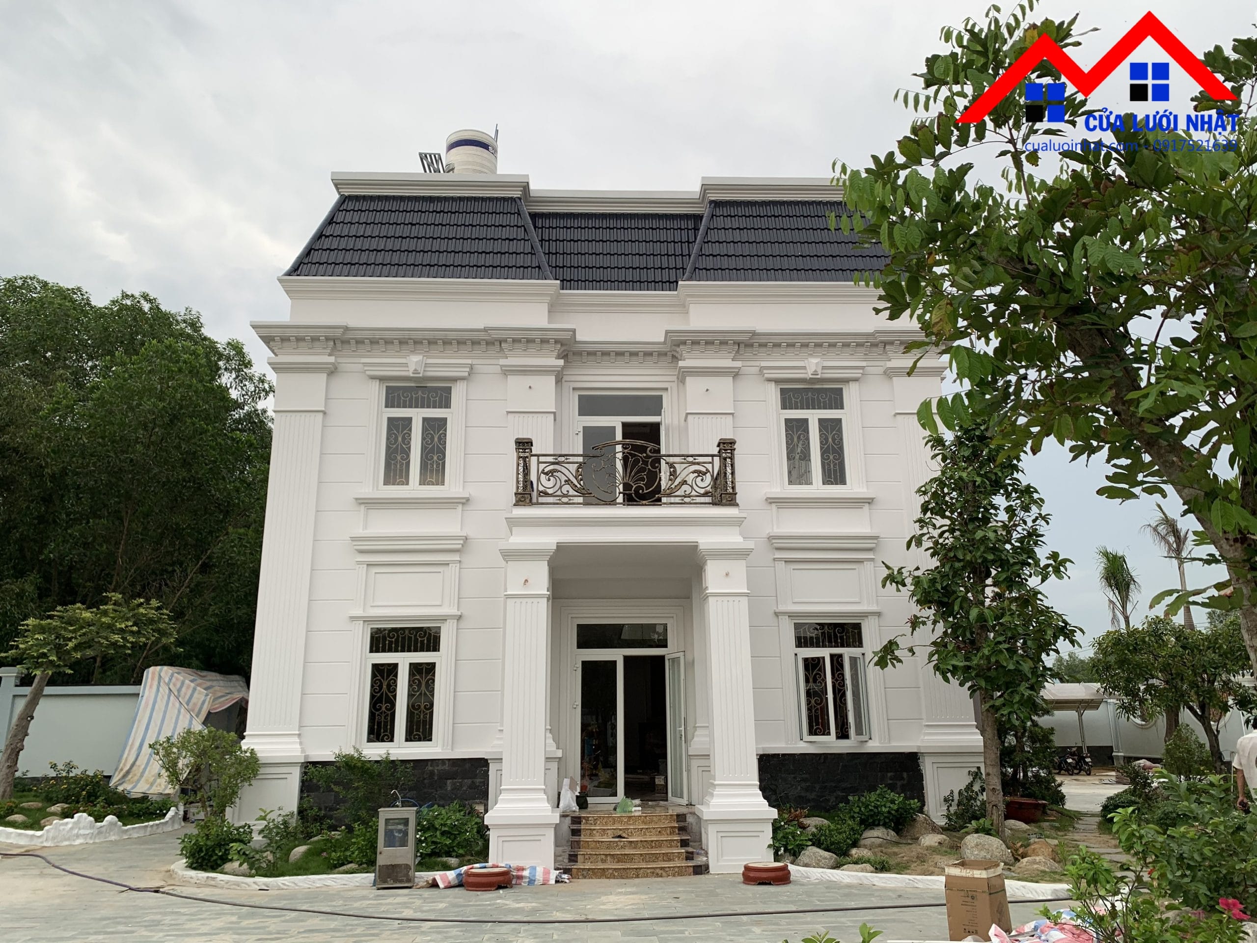 Công trình cửa lưới biệt thự chị Hiền Tân Uyên - Bình Dương