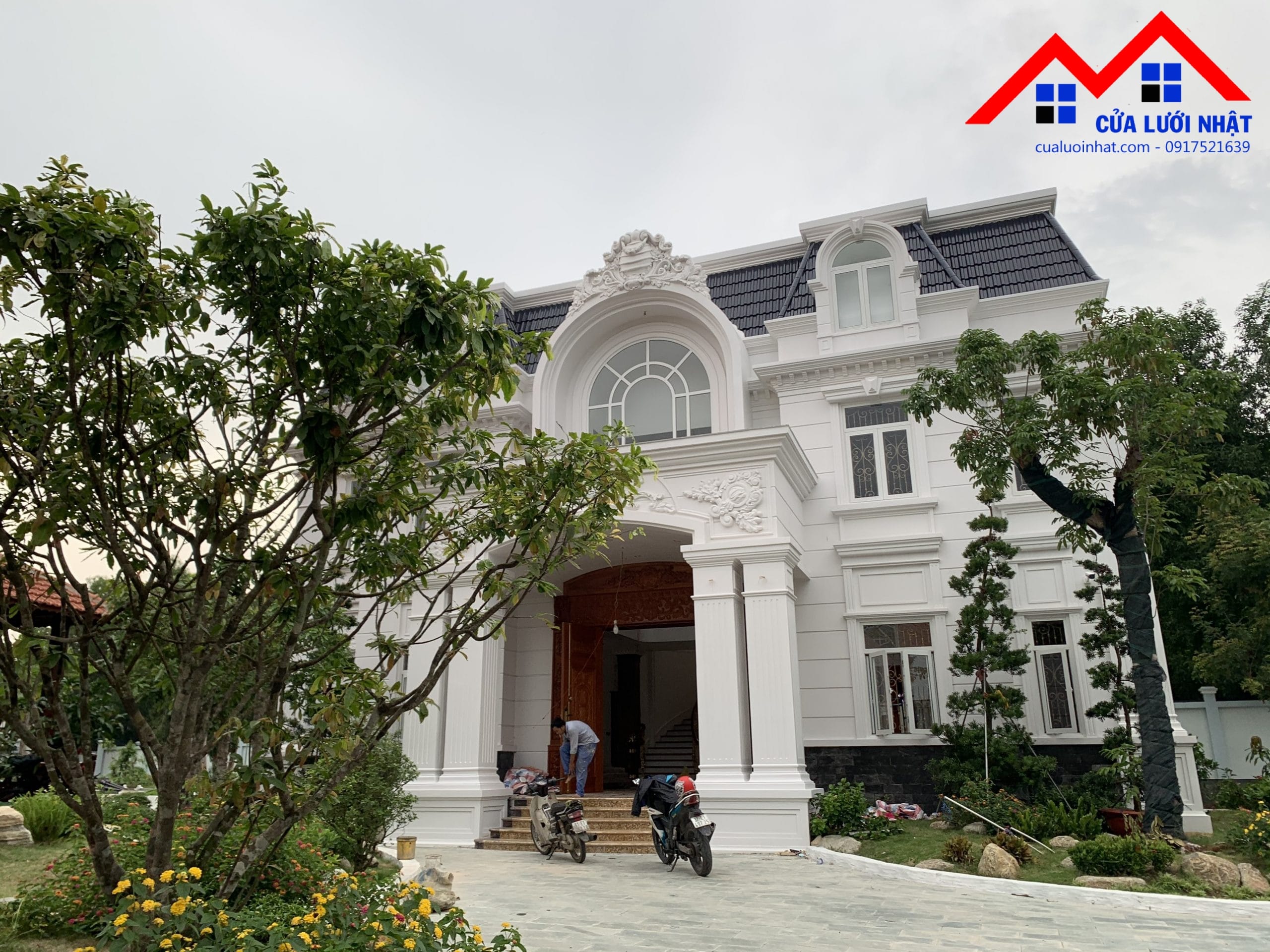 Công trình cửa lưới biệt thự chị Hiền Tân Uyên - Bình Dương