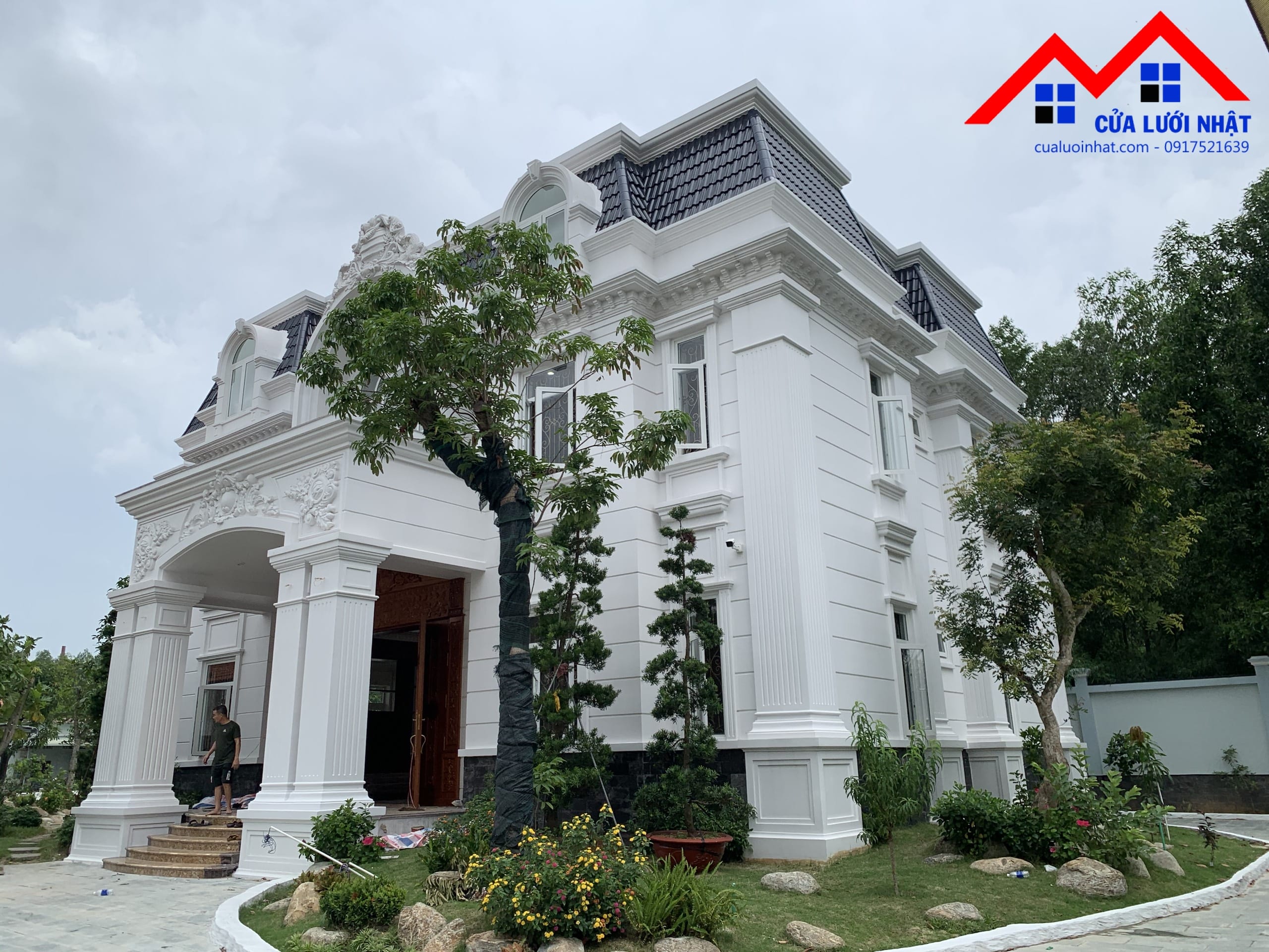 Công trình cửa lưới biệt thự chị Hiền Tân Uyên - Bình Dương