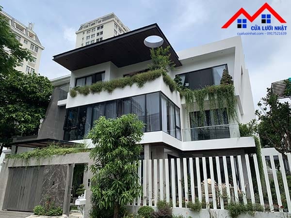 Công trình cửa lưới biệt thự Anh Trưởng
