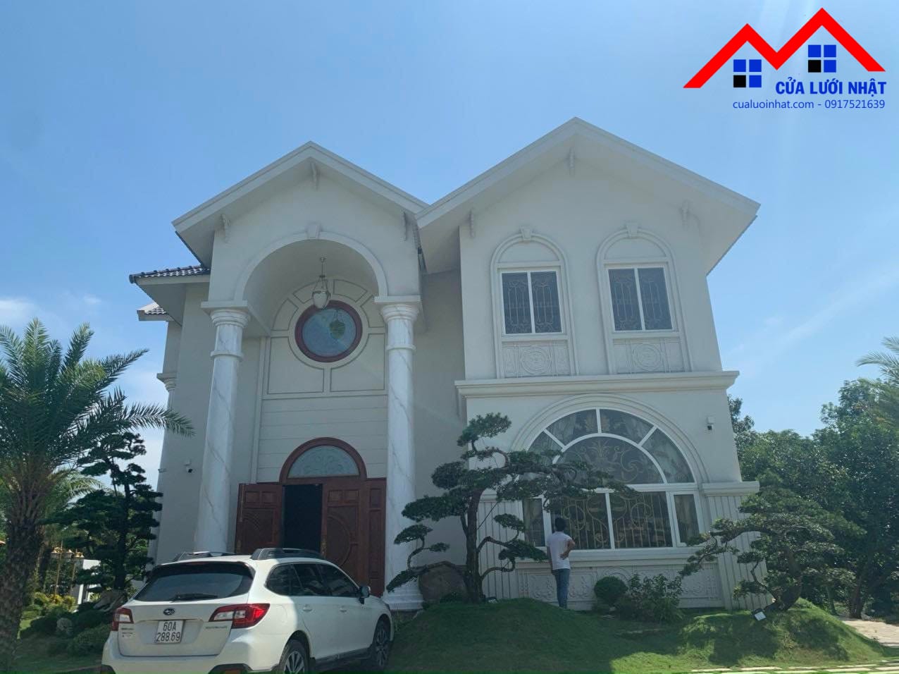 Lắp đặt Cửa Lưới cho Biệt Thự Long Thành - Đồng Nai