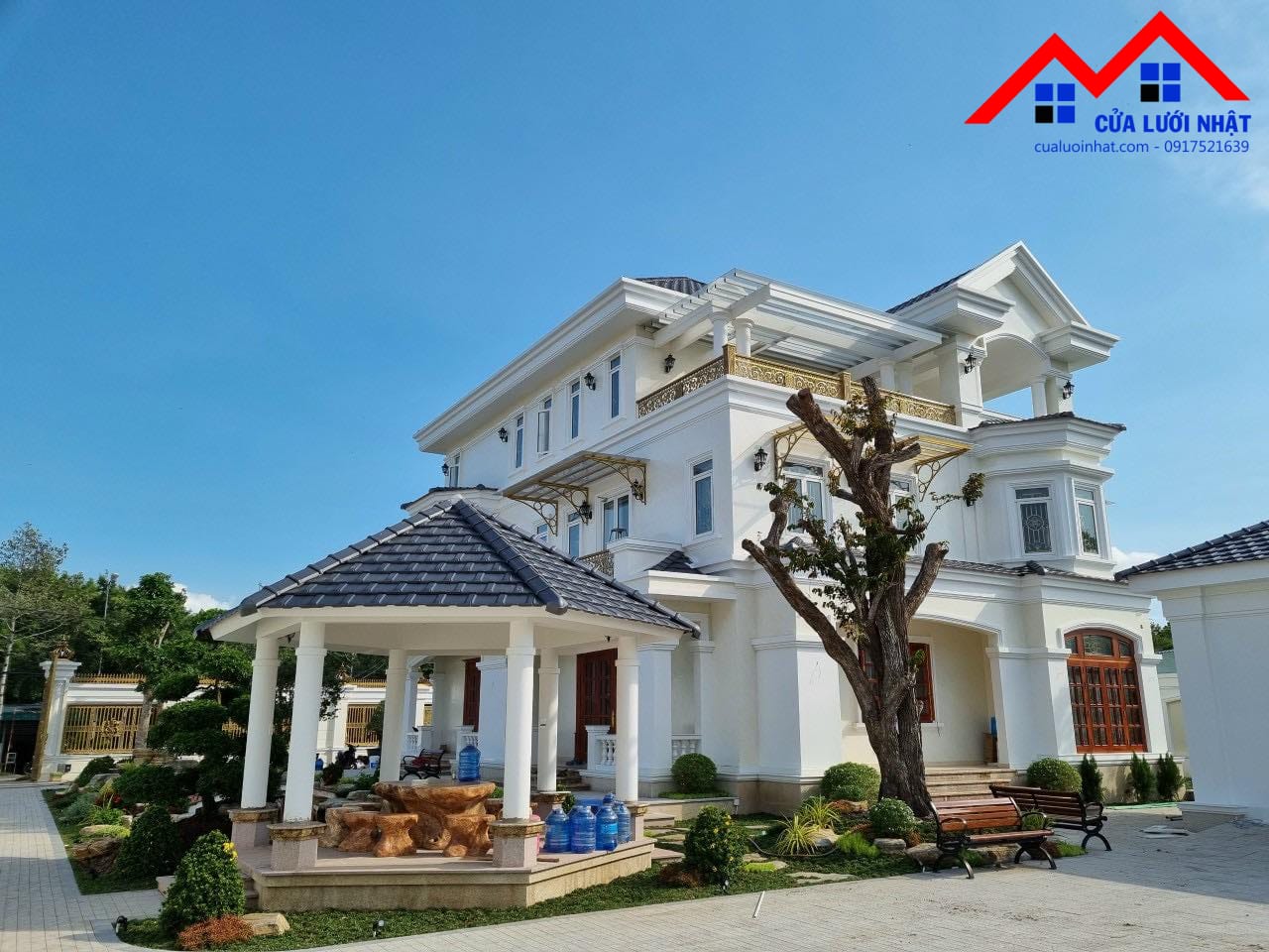 Cửa lưới chống côn trùng Biệt Thự TP .Trà Vinh