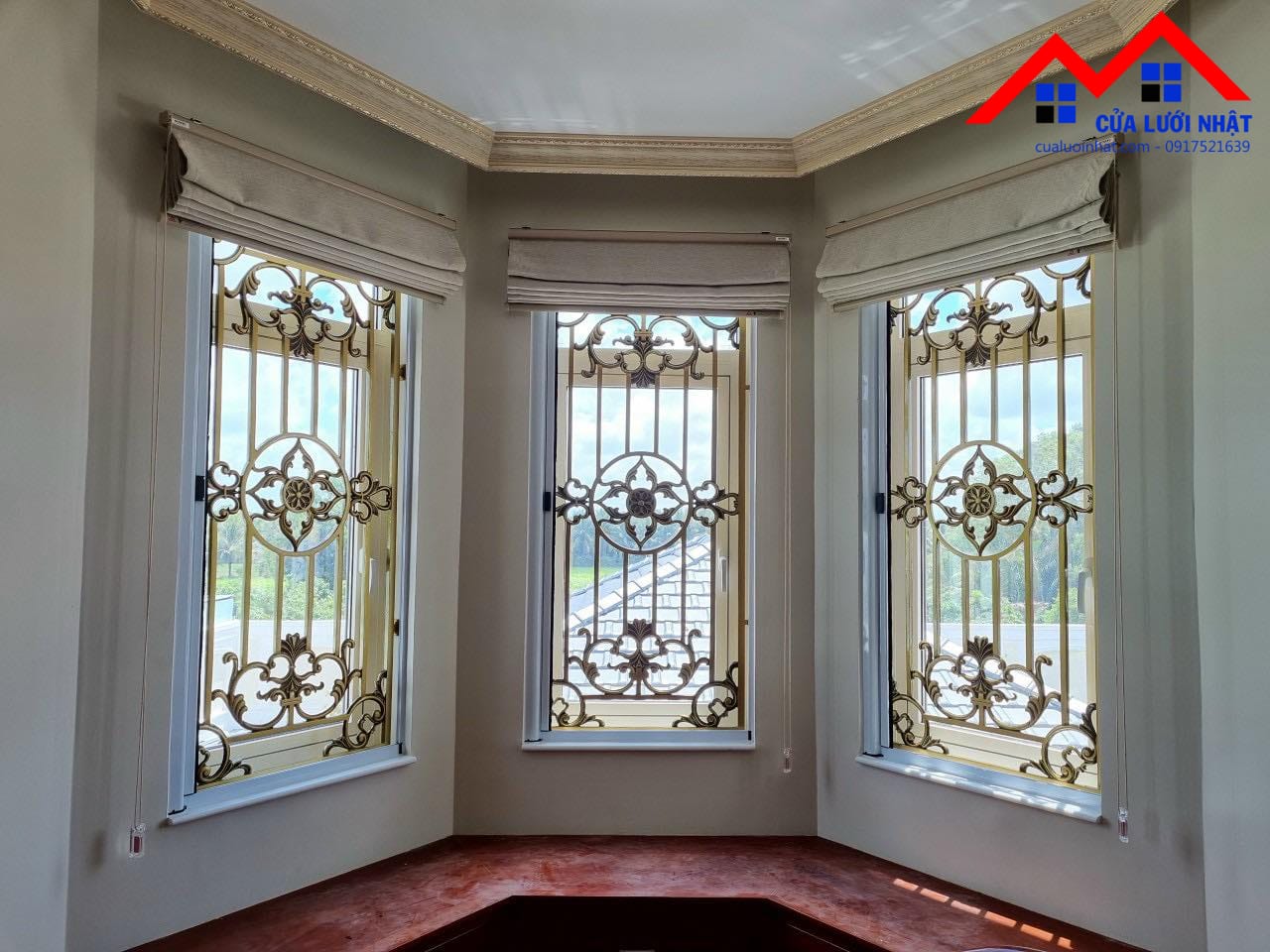 Cửa lưới chống côn trùng Biệt Thự TP .Trà Vinh