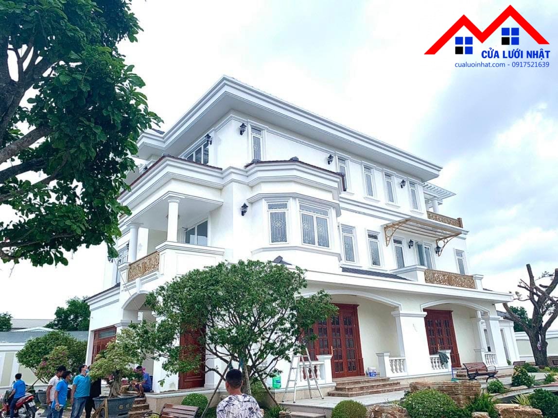 Cửa lưới chống côn trùng Biệt Thự TP .Trà Vinh