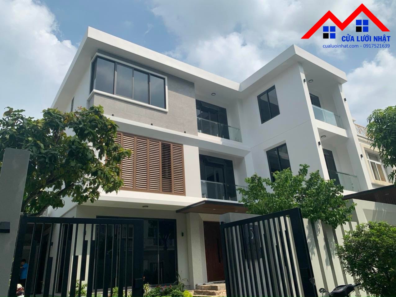 Công trình Villa Mỹ Phú 1B Phú Mỹ Hưng - Quận 7
