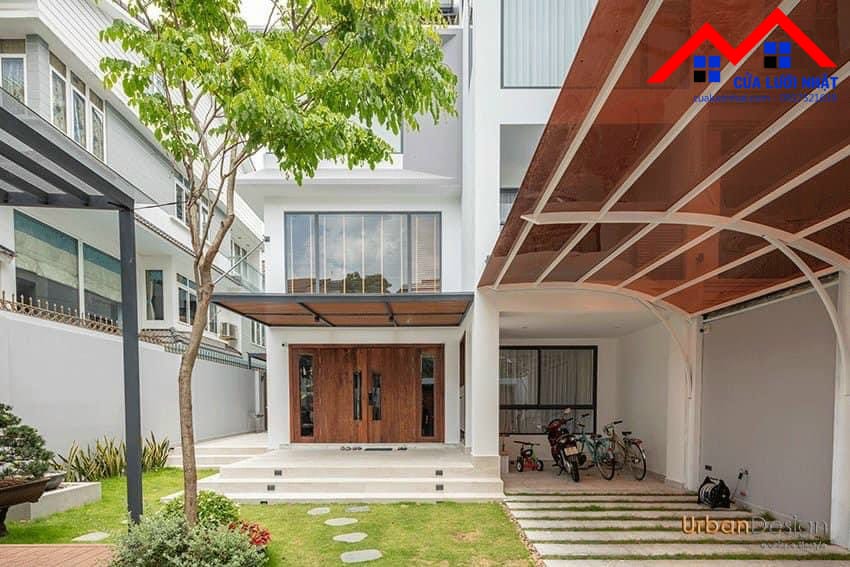 Công trình cửa lưới chống muỗi Villa Phú Mỹ Hưng Q7