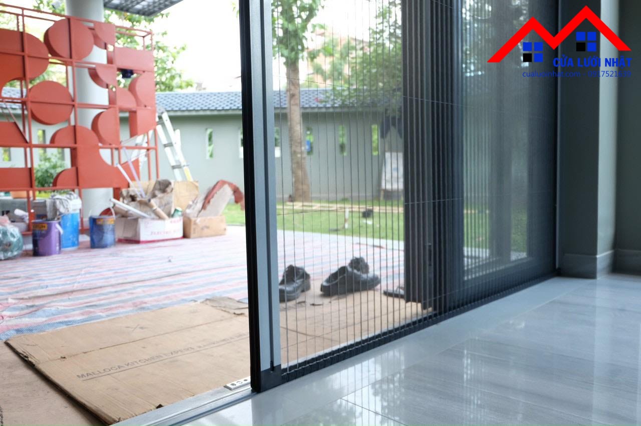 Công trình biệt Thự 94 Vinhomes Central Park Ponzio Aluminium