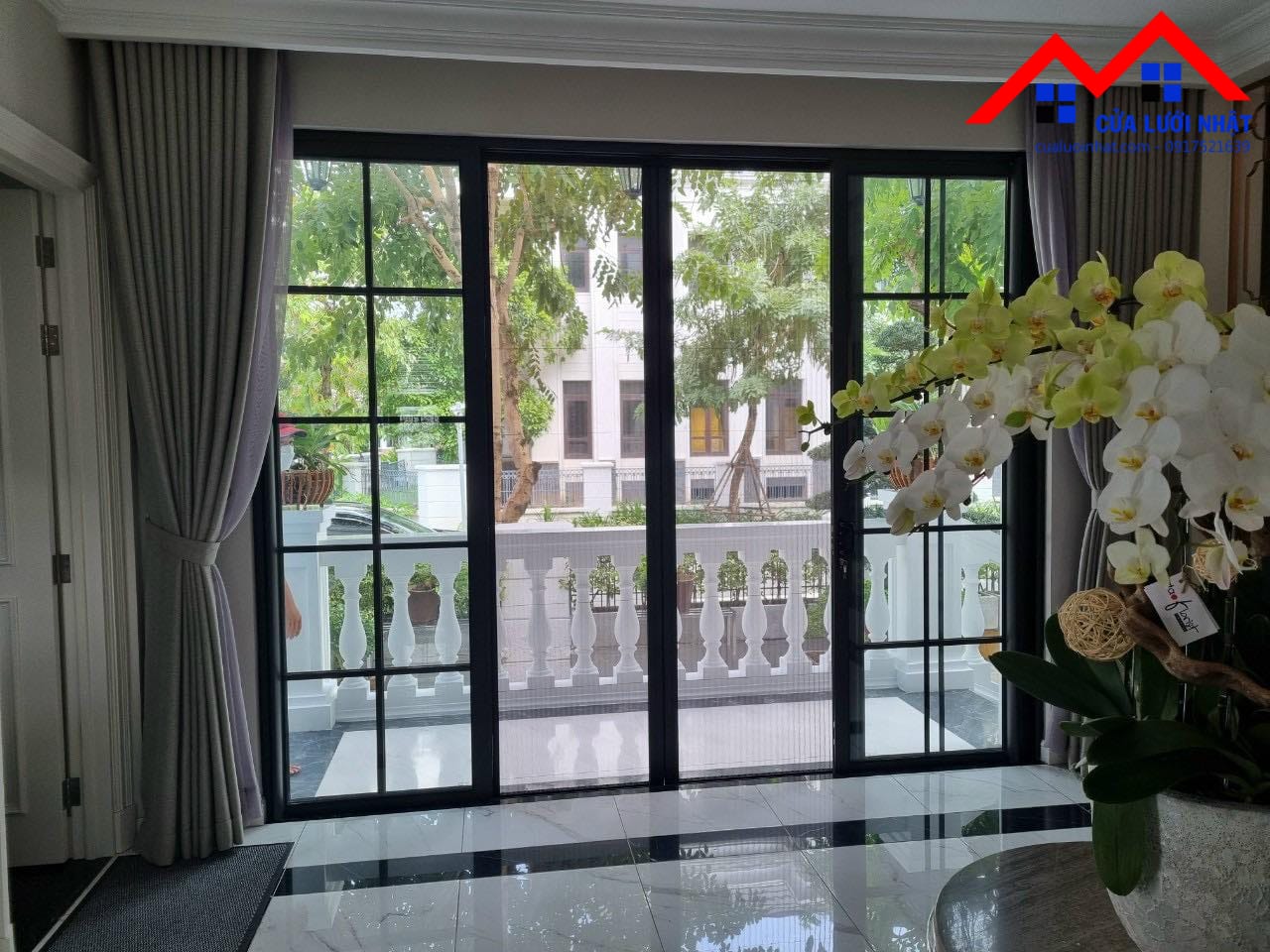 Công trình cửa lưới Villa Phú Mỹ Hưng - Q.7