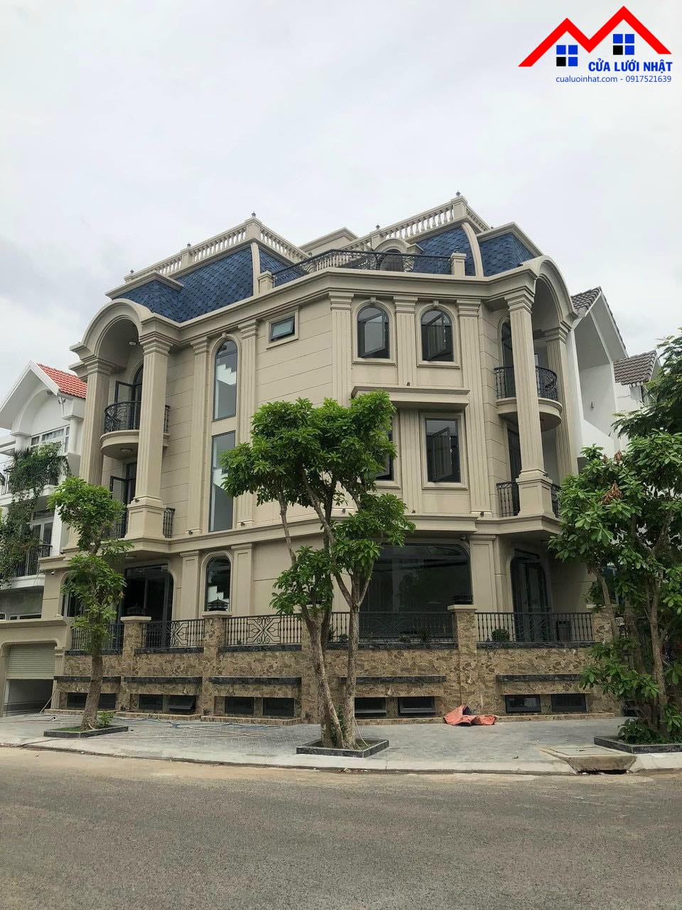 Công trình cửa lưới Biệt thự KDC ven sông Q.7 - TP.HCM