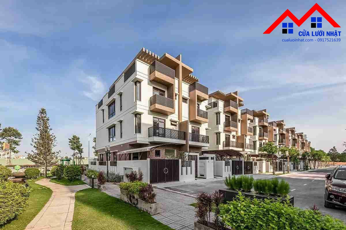 Công trình cửa lưới đô thị TP Mới - Bình Dương