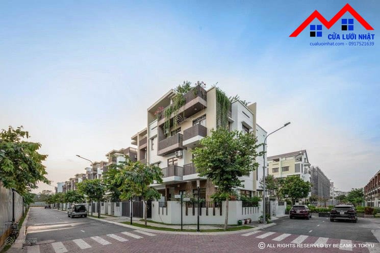 Công trình cửa lưới đô thị TP Mới - Bình Dương