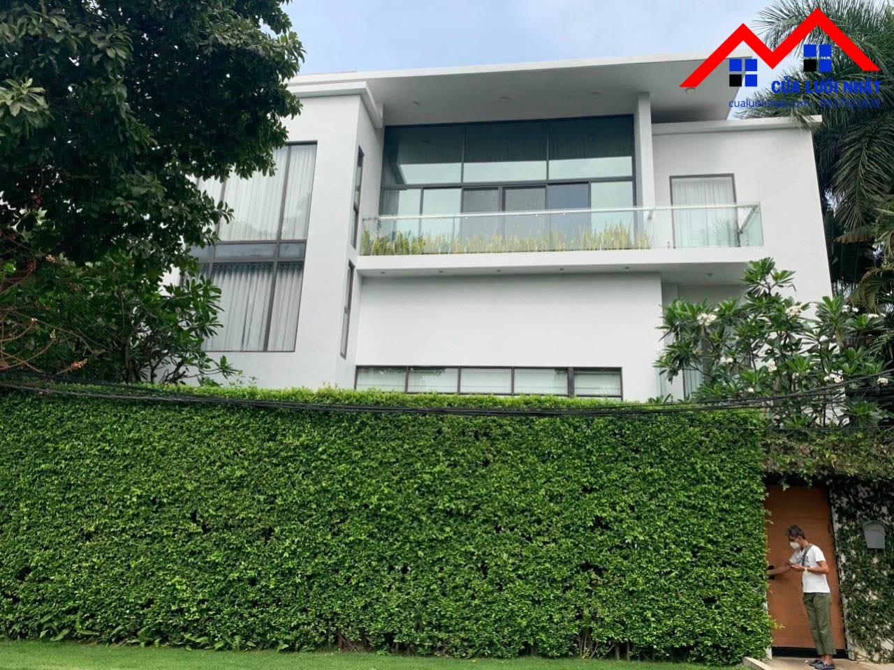 Công trình cửa lưới Villa xanh Thảo Điền TP. Thủ Đức