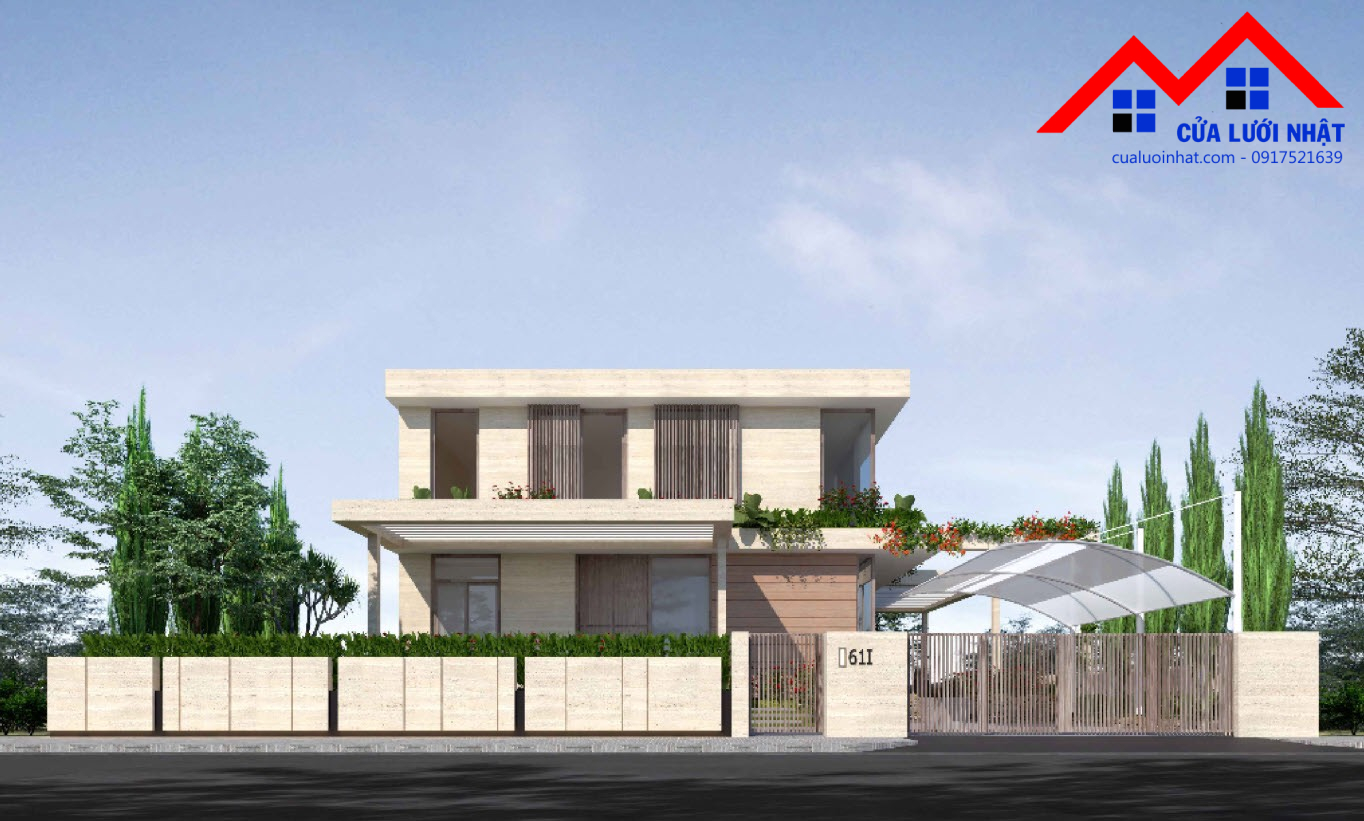 Cửa Lưới Chống Muỗi cho Biệt Thự Cao Cấp