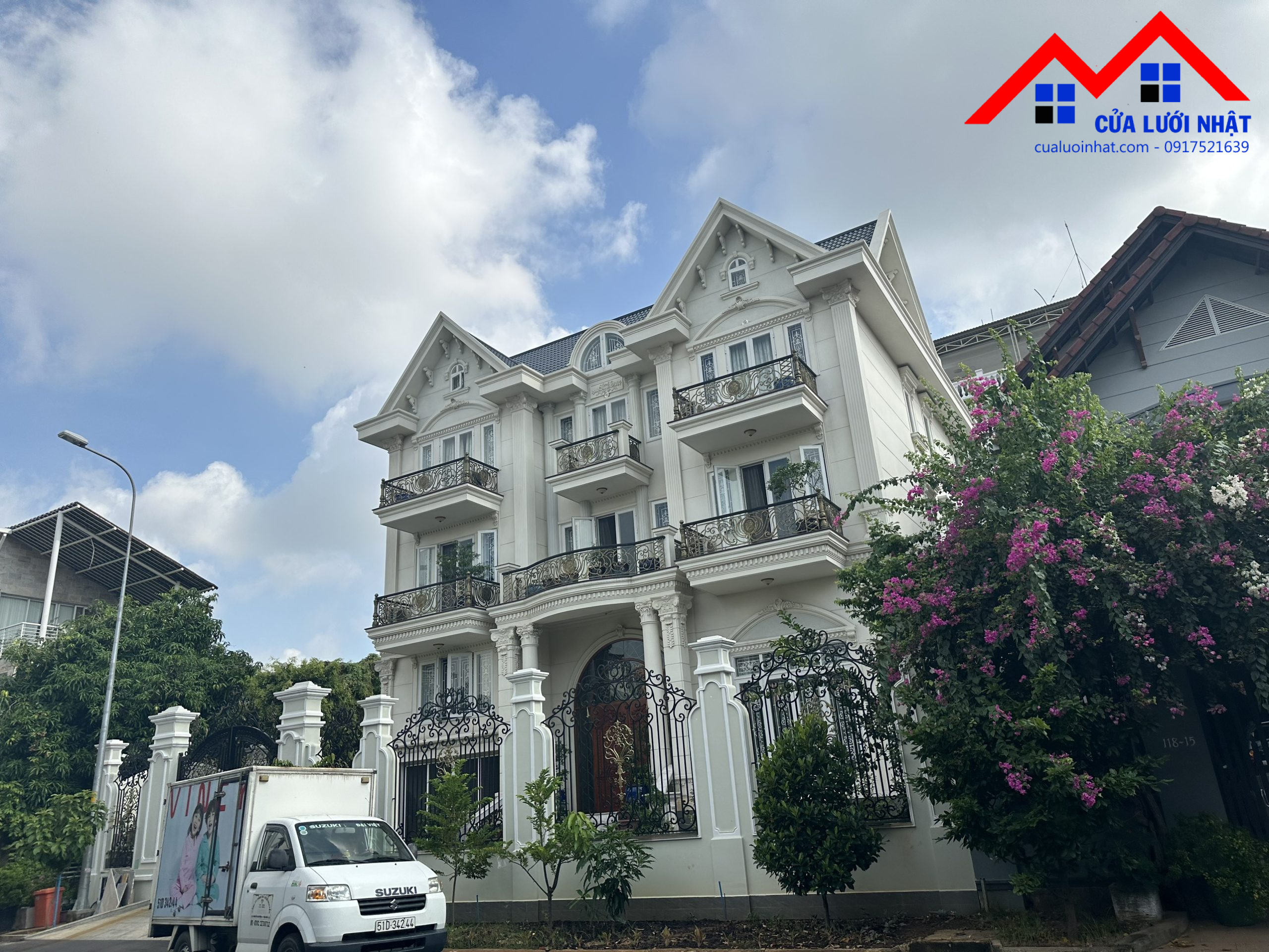Cửa Lưới Chống Muỗi cho Biệt Thự Cao Cấp