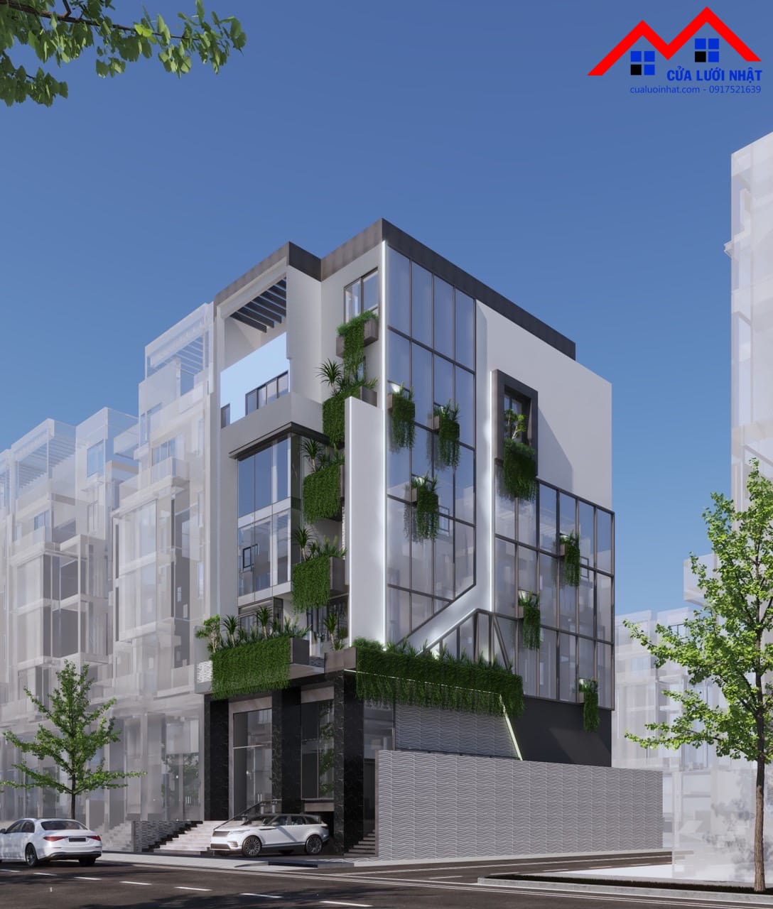 Công trình Cửa Lưới Chống Muỗi cho Villa Biệt Thự