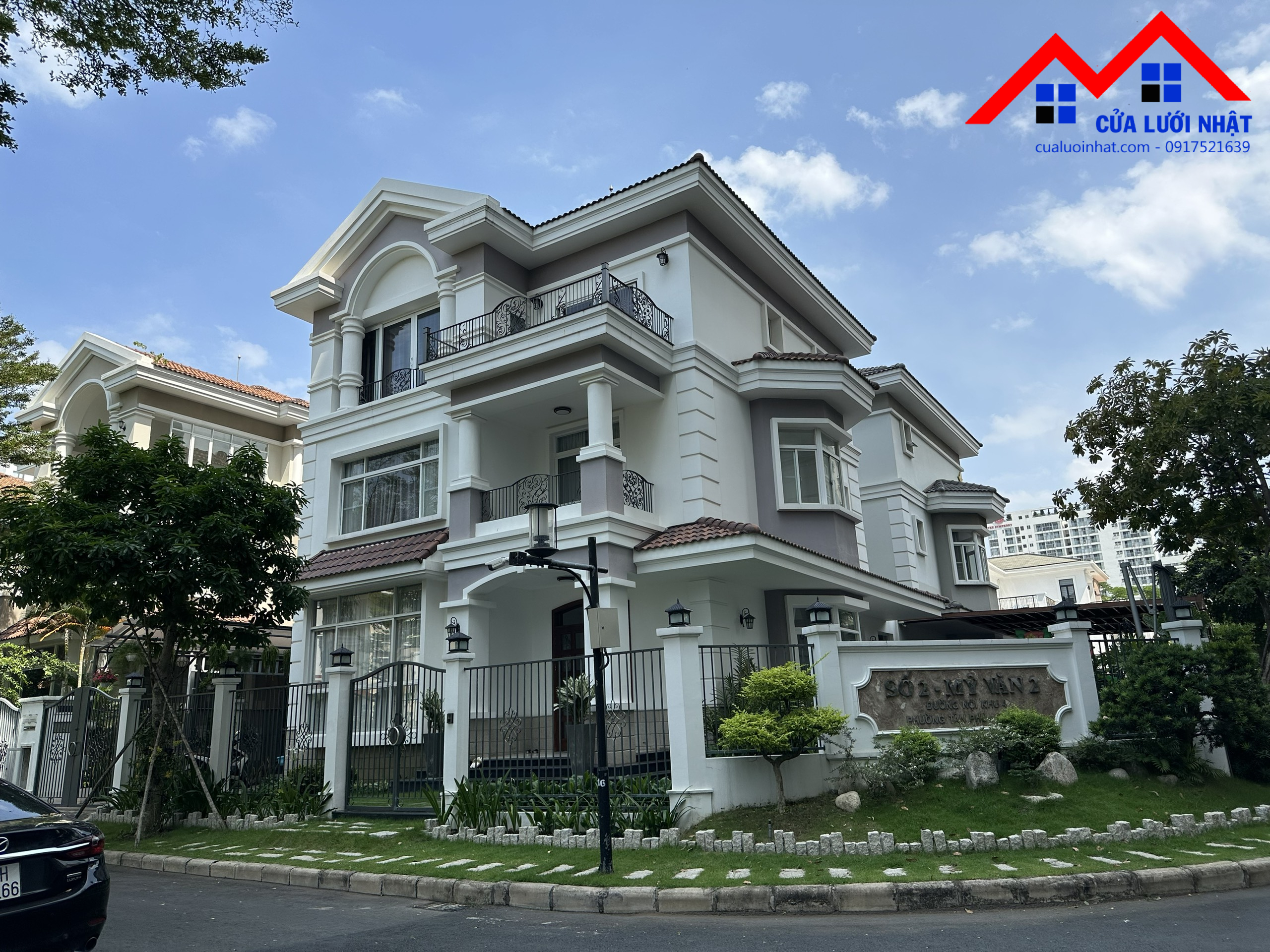 Công trình Cửa Lưới Chống Muỗi cho Villa Biệt Thự Cao Cấp